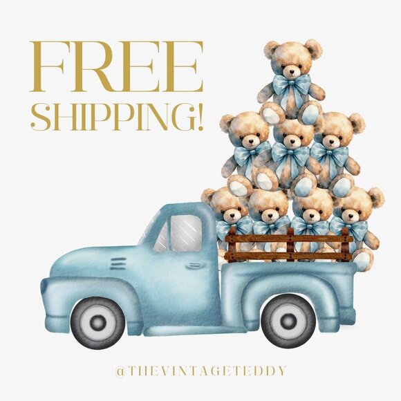 Other - FREE SHIPPING! @thevintageteddy